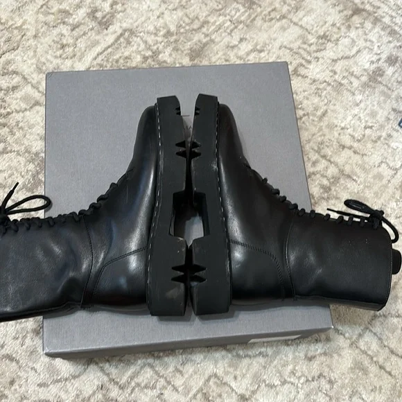 Aquatalia Hana Moto Calf Boot Size 6.5